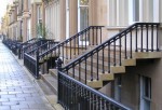 Glasgow  Great Western Road railings 2