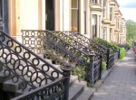 Glasgow  Huntly Terrace railing