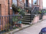 Glasgow  Kirklee Quadrant railing 2