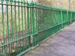 Glasgow  Queen Margaret  Road railing