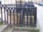 Glasgow  Royal Terrace railings 1