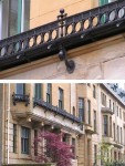 Glasgow  University Gardens balconettes