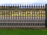 Glencorse  Cemetery railings