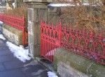 Lerwick  St Olaf Street railings 10