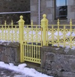 Lerwick  St Olaf Street railings 14