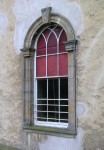 Musselburgh  Newhailes window