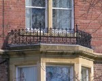 Newcastle  Brandling balcony railing 2