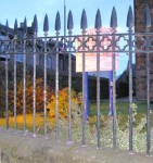 Stirling  Bannockburn Church railings