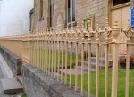 Tain  church railing