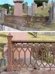 Tarbert  grave railing 1