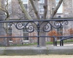 Edinburgh  Quartermile railings