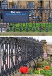 Edinburgh  Joppa Dalriada railings