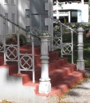 Barbados  Bridgetown St Mary's Church balustrade