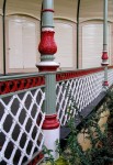 Bath  Victoria Park bandstand railing