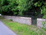 Caddonfoot  estate railing