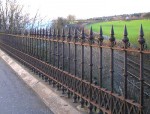 Dundee  Magdalene Green railings
