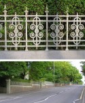 Stornoway  Matheson Road (B) railings