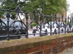 Kirkcudbright  St Mary Street railings 01