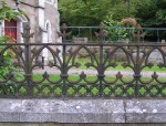 Dornoch  church railing
