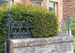 Galashiels  Scott Street railings 2