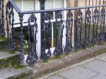 Glasgow  Royal Terrace railings 3