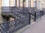 Glasgow  Sauchiehall Street railing 1