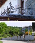 Tarbert  Pier Road gates & railings 11