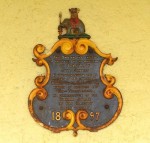 Tywyn  promenade shelter plaque