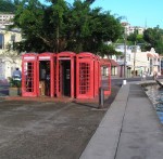 Grenada  St George's telephone booths